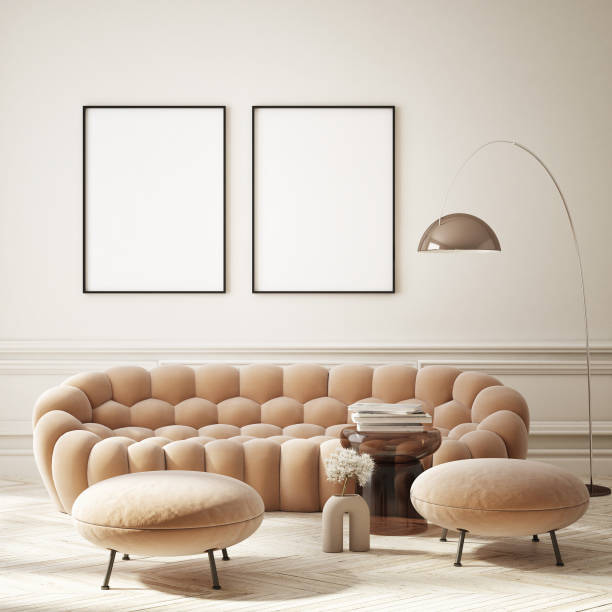 تصویر 2 از مبل راحتی صدفی جدید پارچه مات بافت لطیف حس دلنشین